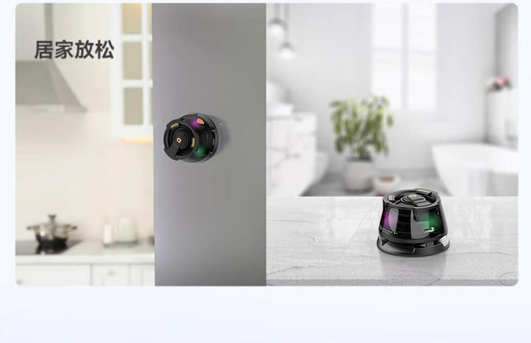 Altavoz Bluetooth Magnético Multifuncional y Soporte Portátil DY001
