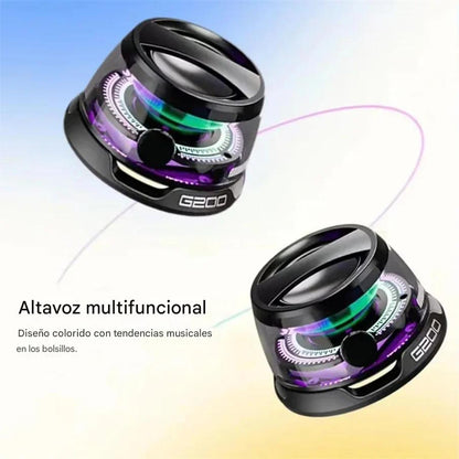 Altavoz Bluetooth Magnético Multifuncional y Soporte Portátil DY001