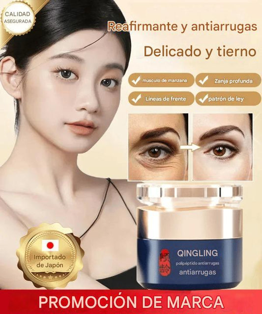 Crema Qingling, es  reafirmante, Antiarrugas, Rejuvenecimiento, Antienvejecimiento